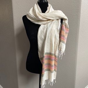 Linen scarf one size